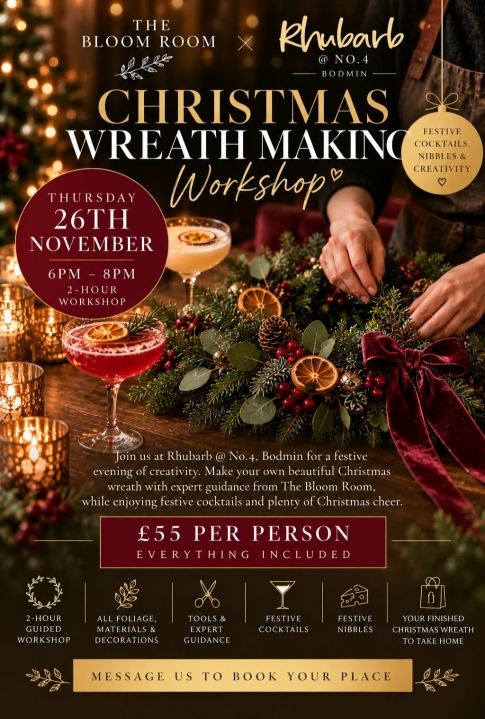 Christmas Wreath Making 26th November