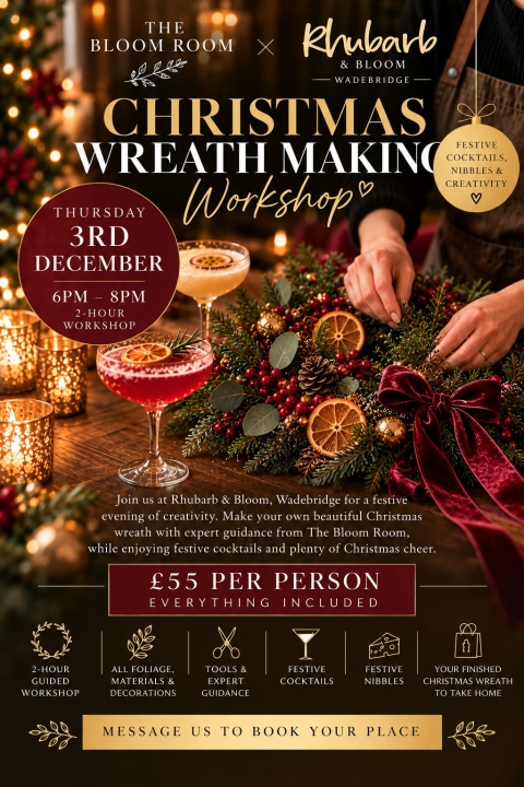 Christmas Wreath Making 3rd December