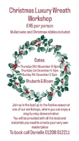 Christmas Luxury Wreath Workshop