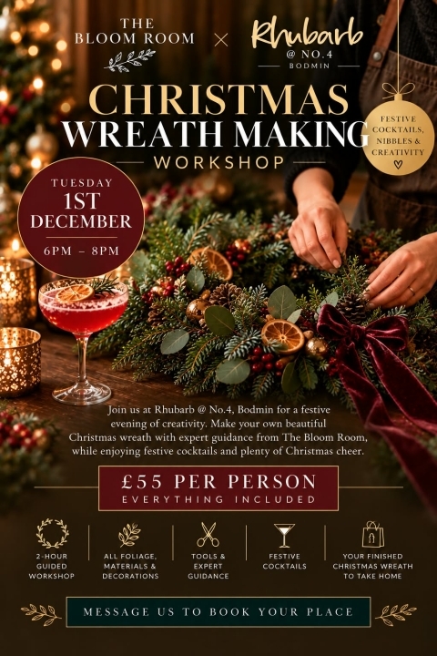 Christmas Wreath Making 1st December